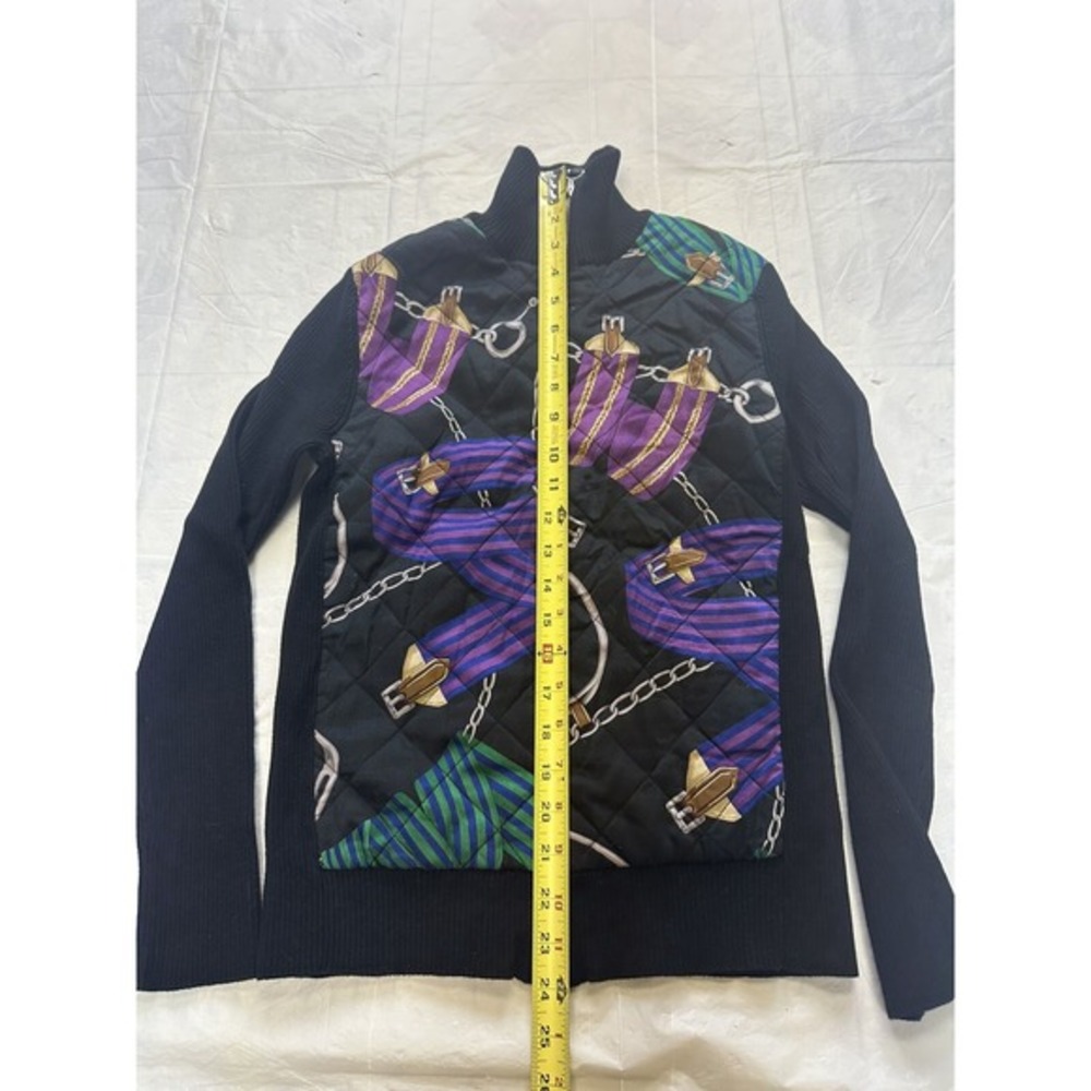 LRL Ralph Lauren‎ Active Equestrian Horse Zip Up Track Jacket Size small Vtg - Picture 3 of 6